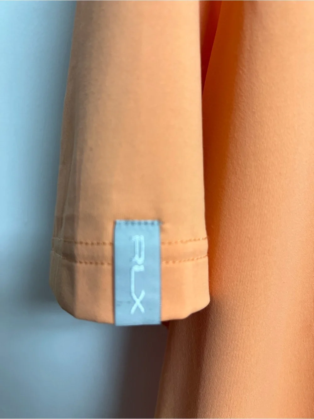 Ralph Lauren Wickless Peach Orange Short-Sleeve Polo